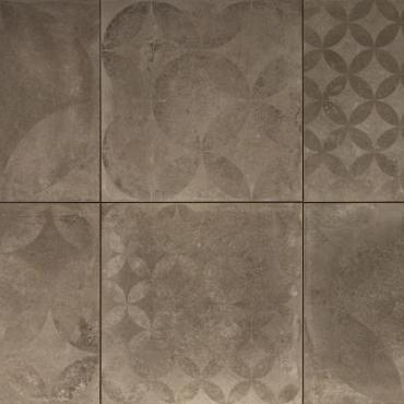 KERAGARDEN CALCESTRUZZO STAMPA TAUPE 60X60X4CM