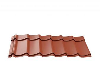 DAKPANPLATEN T.B.V. DOUGLASVISION KAPSCHUUR COMFORT 500 X 320 CM, (19 M2) TERRACOTTA.