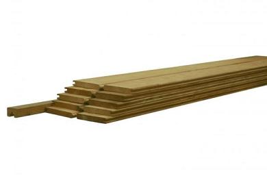 BETOWOOD SCHERM DOUGLAS INCLUSIEF AFDEKKAP 187 X 224 CM, GROEN GEÏMPREGNEERD.