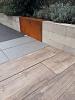 AFDEKRANDEN TBV STAPELBLOK 15X200X15/43CM CORTEN