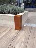 AFDEKRANDEN TBV STAPELBLOK HOEKSTUK 15X15X43CM CORTEN