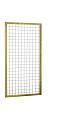 ECO GAASTRELLIS MET MAAS 7,5 X 7,5 CM, IN GRENEN RAAMWERK 4,5 X 4,5 CM, 90 X 180 CM, GROEN GEÏMPREGNEERD.