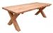 TAFEL XAVI EXCELLENT, 79 X 95 X 245 CM, ONBEHANDELD.