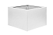 -BA- BLOEMBAK VLAK - WIT 60X60X60 CM WIT