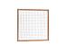 DOUGLAS BETONIJZERTRELLIS MET MAAS 7,5 X 7,5 CM, IN RAAMWERK 4,5 X 7 CM, 180 X 180 CM, ONBEHANDELD.