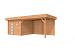 DOUGLAS TOPVISION PREMIUM RAAF, 298 X 298 EN LUIFEL 400 CM, ONBEHANDELD.
