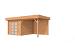 DOUGLAS TOPVISION PREMIUM ROEK, 298 X 298 EN LUIFEL 300 CM, ONBEHANDELD.