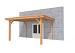HILLHOUT DOUGLAS BUITENVERBLIJF AAN HUIS EXCELLENT I, BASISMODEL E, 399X307 CM (L), ONBEHANDELD.
