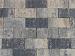 -V0- BETONKLINKER BUDGET 21X10.5X6CM GRIJS/ZWART