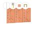 SET DOUGLAS PLANKEN VOOR WAND B, MET HALFHOUTS RABAT T.B.V. DUBBELE DEUR, HOOGTE 224 CM, ONBEHANDELD.