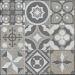 GEOPROARTE® MOSAIC TAUPE DECO 60X60X4CM, UITLOPEND