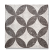 GEOPROARTE® FLOWERS SNOWY FLOWER 60X60X4CM, UITLOPEND