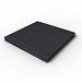 -V0- OUDHOLLANDSE TEGEL SCHELLEVIS 60X60X5 CM CARBON