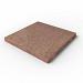 OUDHOLLANDSE TEGEL SCHELLEVIS 60X60X5 CM ROODBRUIN