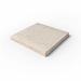 OUDHOLLANDSE TEGEL SCHELLEVIS 50X50X5 CM CREME