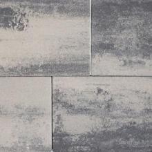 -BA- PATIO SQUARE 40X80X5 CM NERO/GREY