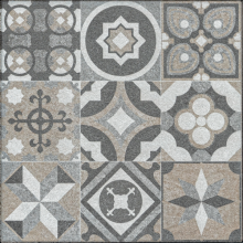 GEOPROARTE® MOSAIC TAUPE DECO 60X60X4CM, UITLOPEND