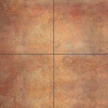 GEOPROARTE® STEEL OXIDO 100X100X6CM, UITLOPEND