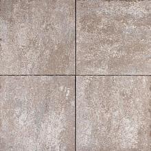 TRIPPEL T 80X80X4CM BRUIN NUANCE