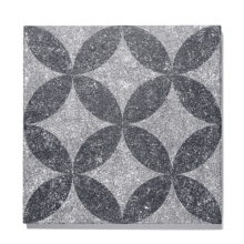 GEOPROARTE® FLOWERS LIGHT GREY FLOWER 60X60X4CM