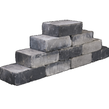 TUMBELWALL GETR, 30X20X10CM LIGHT GREY