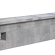 EASYBLOCK 15X15X45CM LIGHT GREY