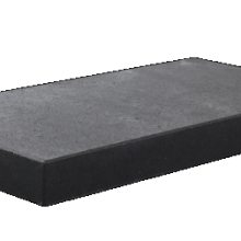 EASYBLOCK AFDEKPL,25X50X4,5CM BLACK