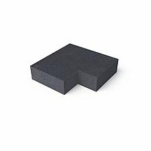 -BA- OUDHOLLANDSE TRAP HOEKSTUK 90° SCHELLEVIS (37/15) BUITEN ANTRA. 60X60 CM