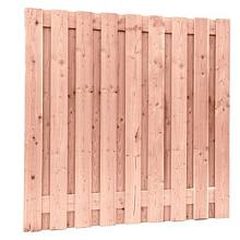 VT DOUGLAS GESCHAAFD PLANKENSCHERM 19-PLANKS 16 MM, 180X180CM, ONBEHANDELD,