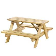 JUNIOR PICKNICKTAFEL BJÖRN, BLADMAAT 90 X 38,5 CM.