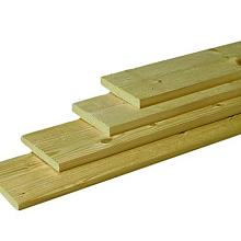 SCANDINAVISCH VUREN GESCHAAFDE PLANK 1,8 X 14,5 X 480 CM.