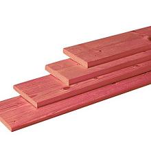 -BA- DOUGLAS GESCHAAFDE PLANK 1,6 X 14 X 300 CM, ONBEHANDELD.