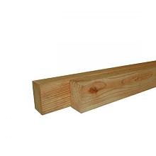 -BA- DOUGLAS FIJNBEZAAGDE REGEL 4,5 X 7,5 X 250 CM, GROEN GEÏMPREGNEERD.