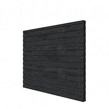 -BA- DOUGLASVISION DHZ WAND ZWEEDS RABAT DUBBELZIJDIG 278,5 CM, ZWART GEÏMPREGNEERD.