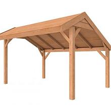 -BA- DOUGLASVISION KAPSCHUUR COMFORT 400 X 250 CM, KLEURLOOS GEÏMPREGNEERD.