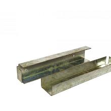 VH U-PROFIEL T,B,V, BETONPLAAT MUUR- OF HOEKBEVESTIGING,