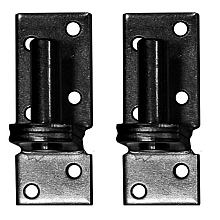 VH DUIM ZWART 16 MM T,B,V, POORT, PER 2 STUKS,