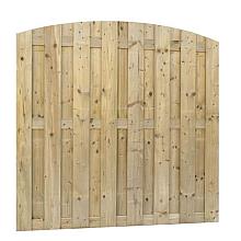 JUMBOSCHERM GESCHAAFD VUREN 18-PLANKS 15 MM, 180 X 170/180 CM, TOOG VERTICAAL.