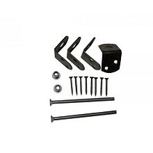 VH UNI-BESLAG T,B,V 1 BETONPAAL, ZWART GEPOEDERCOAT,