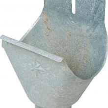 -BA- VERZINKTE ONDERUITLOOP, Ï 8 CM.