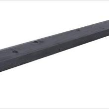 VH GRENEN GESCHAAFDE AFDEKKAP MET SPONNING (6,1CM) 3,5X8,5X180CM T,B,V, RECHTSCHERM, ZWART GEDOMPELD,