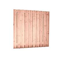 VT DOUGLAS GESCHAAFD PLANKENSCHERM 21-PLANKS 16 MM, 180X180CM T,B,V, BETONSYSTEEM, ONBEHANDELD,
