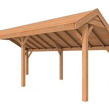 -BA- DOUGLASVISION KAPSCHUUR COMFORT 600 X 250 CM, KLEURLOOS GEÏMPREGNEERD.