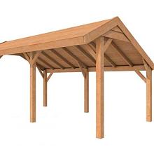 -BA- DOUGLASVISION KAPSCHUUR COMFORT 500 X 250 CM, KLEURLOOS GEÏMPREGNEERD.