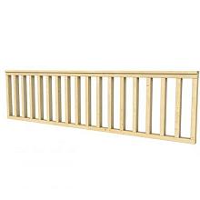 VUREN HEKWERK TYPE C 278,5 X 73 CM, ONBEHANDELD.