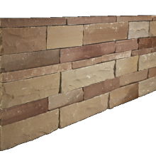 STAPELBLOK TOSCANA ROCKFAC 3055X20X10CM, PER 1,20 TON