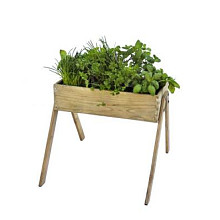 MINIGARDEN JUNIOR GRENEN 45 X 53 X 60 CM (HXBXD), GROEN GEÏMPREGNEERD.