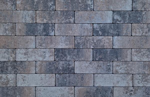 -BA- DIKFORMAAT 21X7X8CM ZONDER FACET NATUURLIJK ANTRACIET